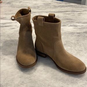 Sole Society Suede Booties